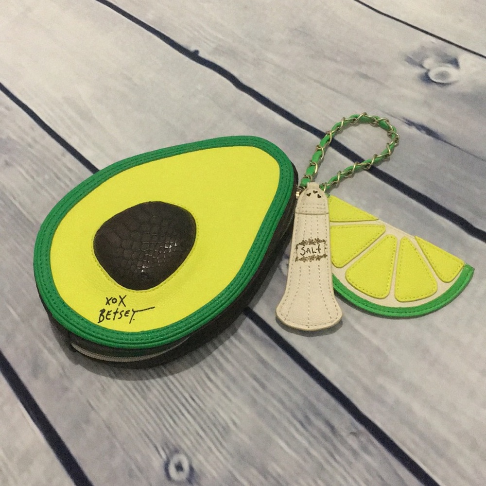 Betsey Johnson avocado Purse